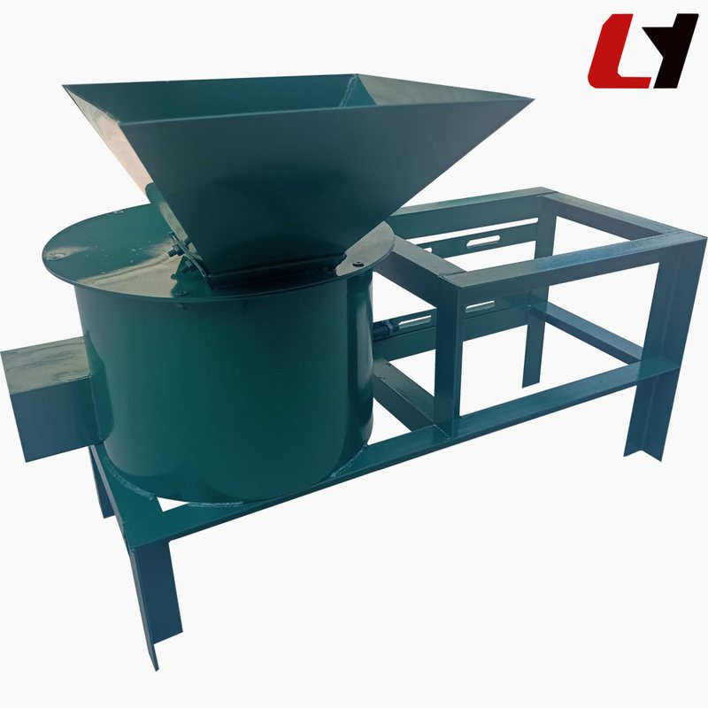 LS-400型立式青饲料打浆机侧面图