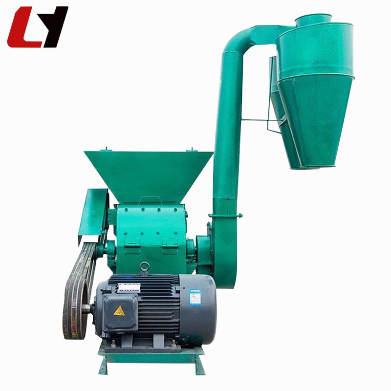 LYS-550型自动进料粉碎机后图