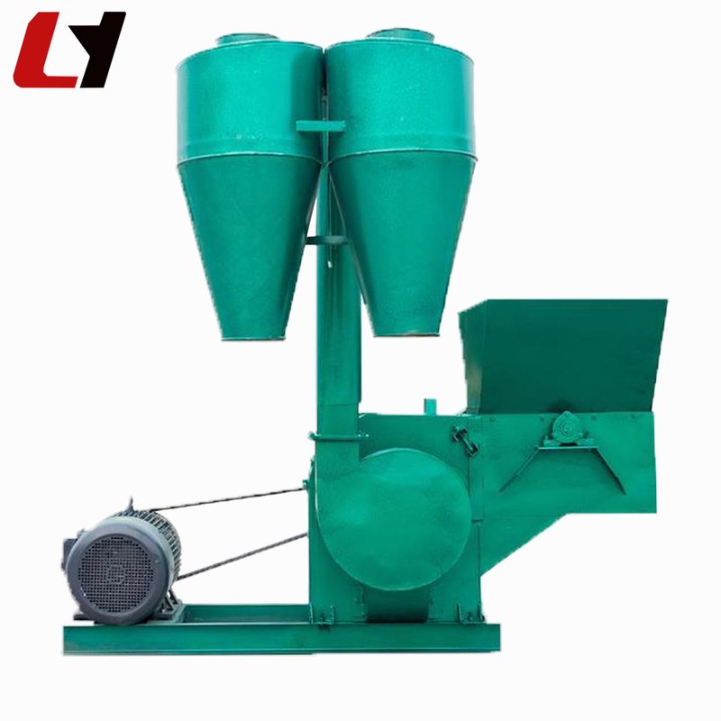 LYS-550型自动进料粉碎机右面
