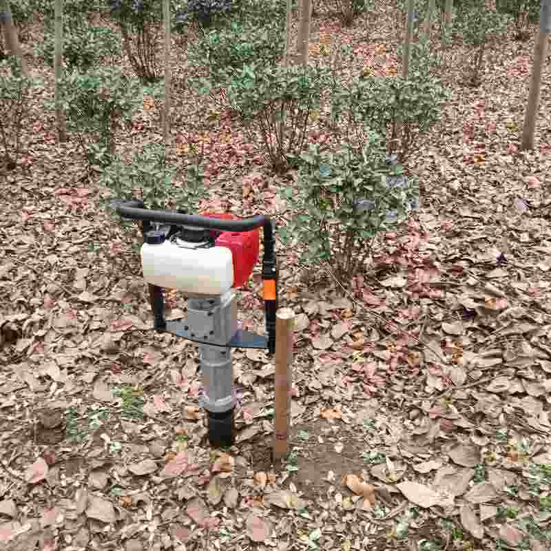 手提式园林防护栽桩机