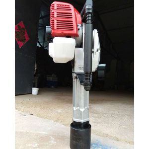 河坡栽桩机打桩深度能到多少?50-120cm看桩体