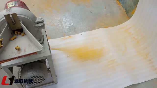 姜黄粉碎机工作视频实拍视频封面